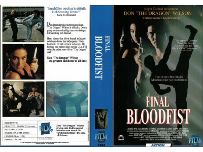 Final Bloodfist    Inst. VHS